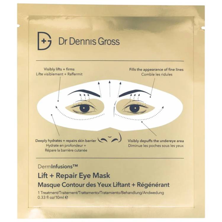 Dr. Dennis Gross Skincare DermInfusions Lift + Repair Eye Mask ($9)