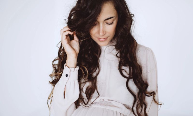 curly hair during pregnancy