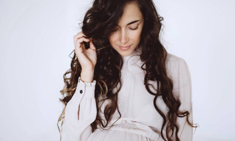 curly hair during pregnancy