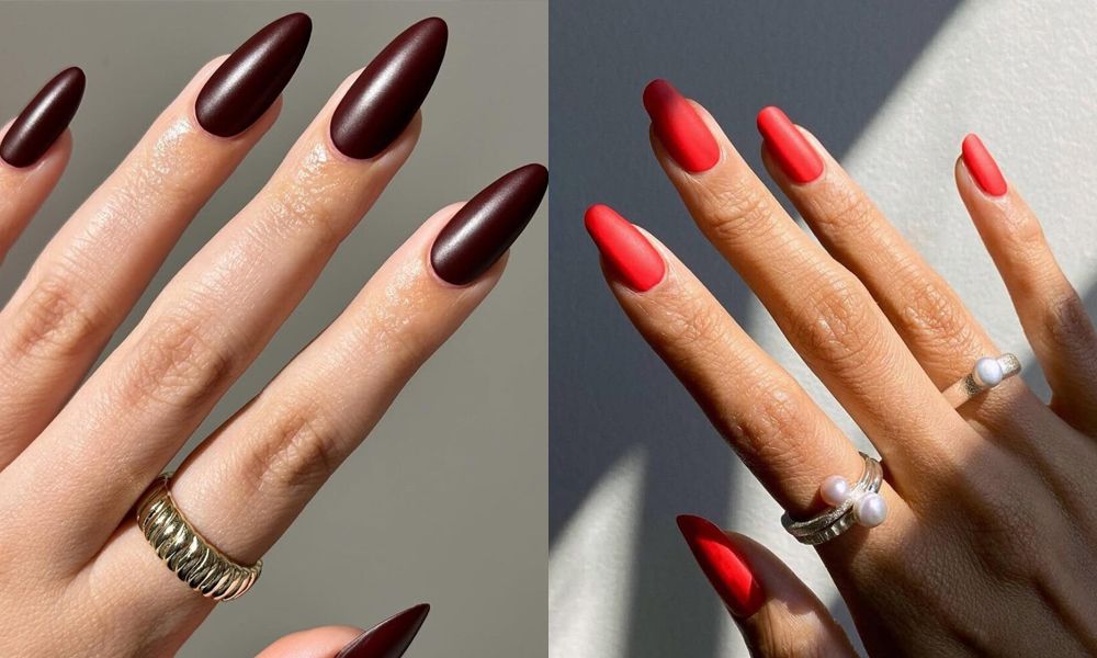 matte manicures