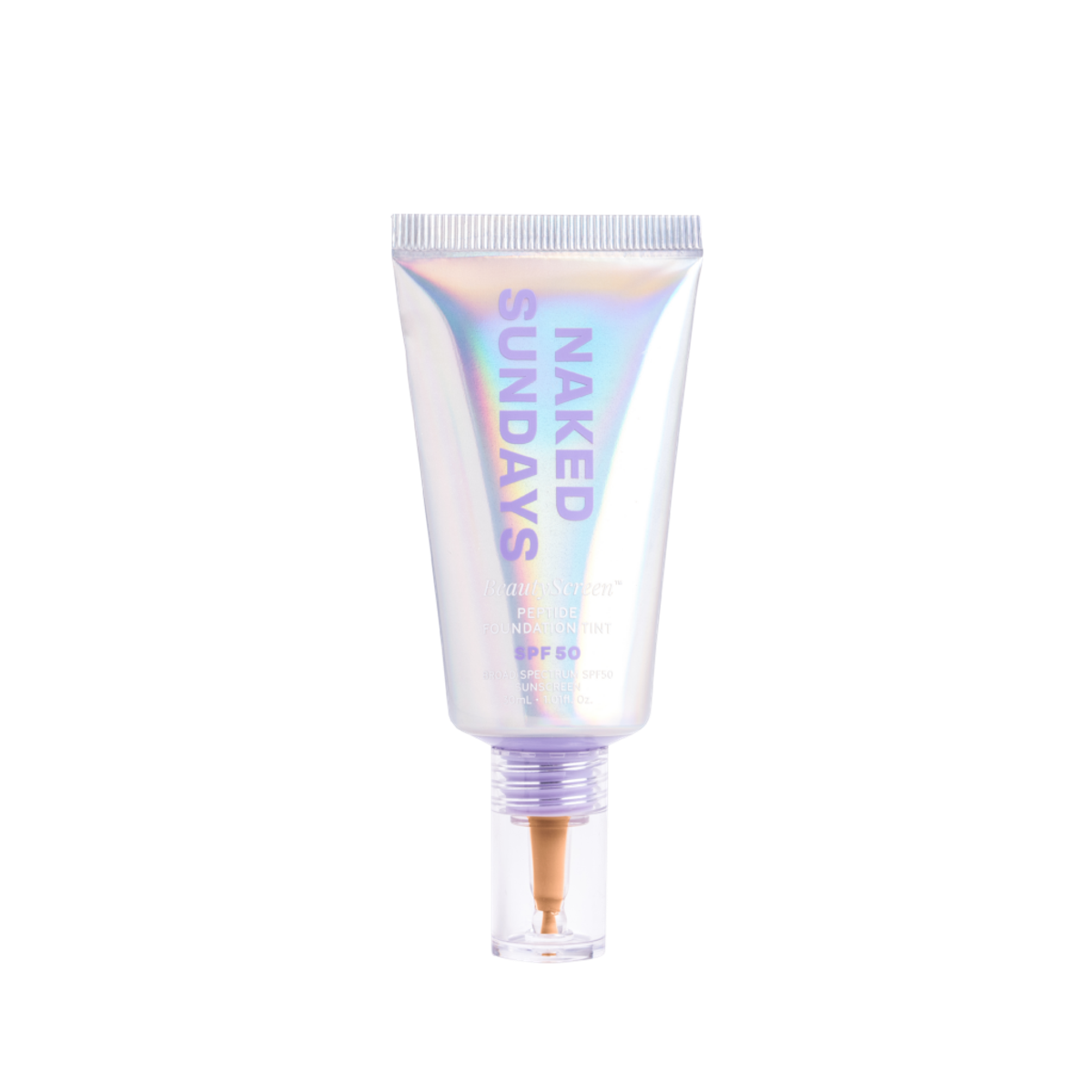 Naked Sundays BeautyScreen SPF50 Peptide Foundation Tint