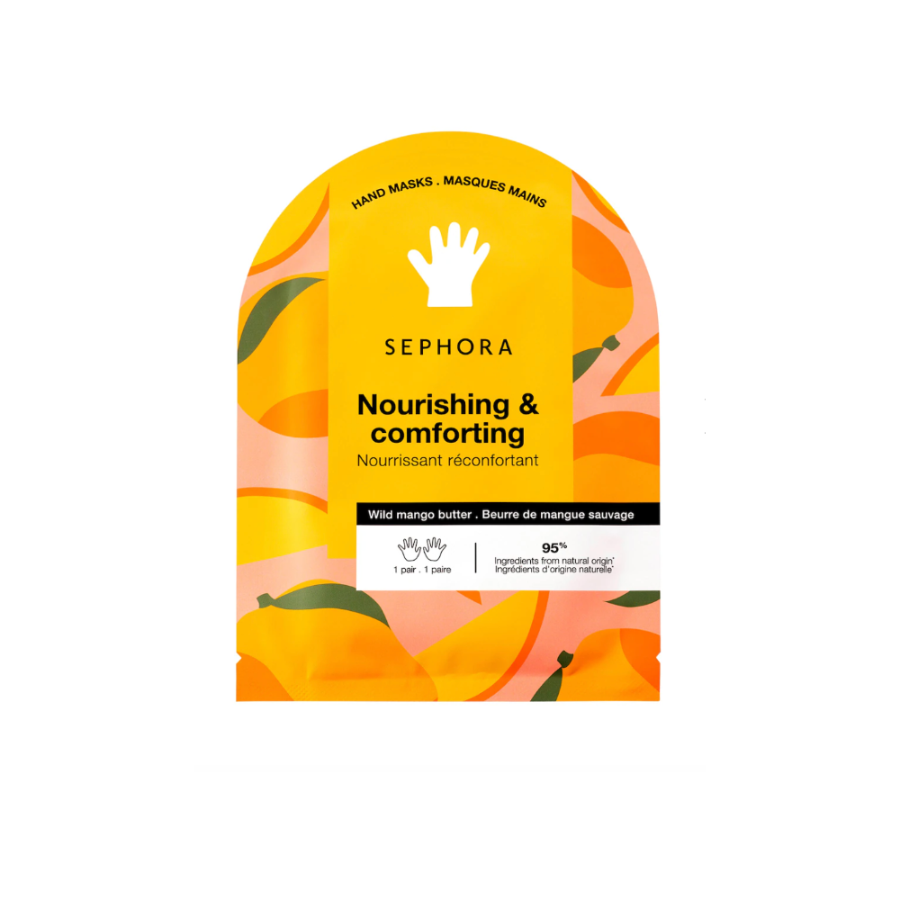 Hydrating Hand Mask in Coconut + Mango ($5)