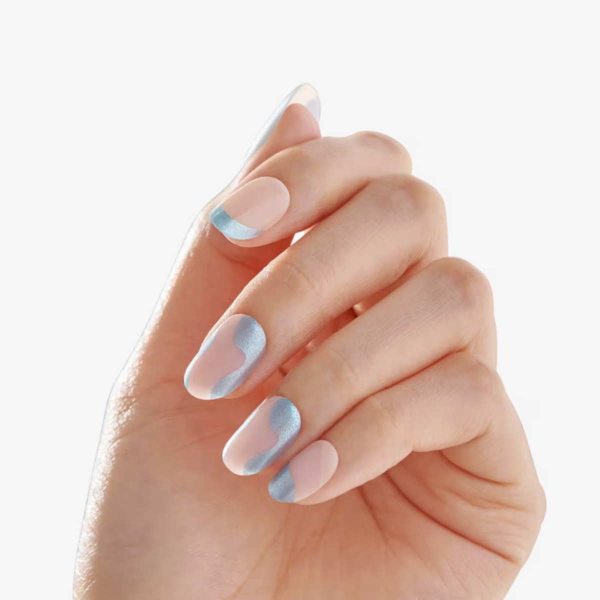 KISS imPRESS Short Press-On Nails in Slip Dress