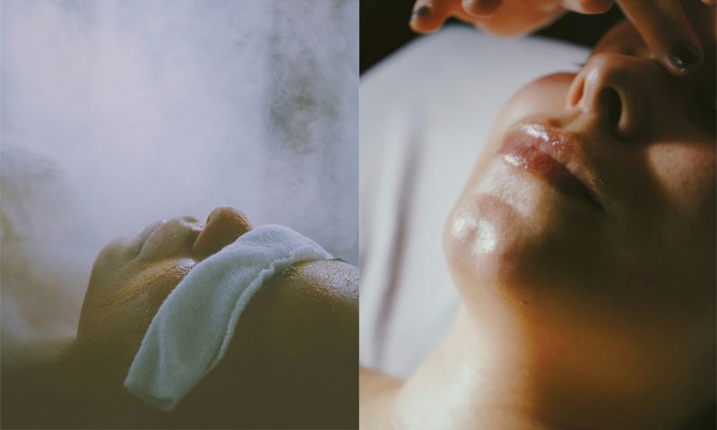 sidw by sidw images of women getting facial spa treatments