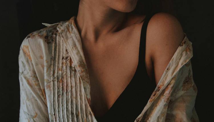 Woman's chest