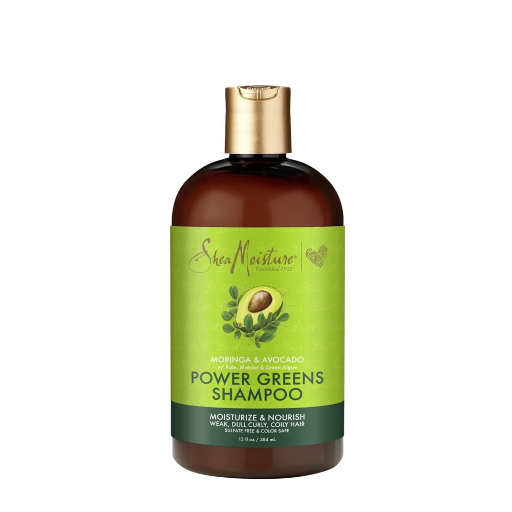 Shea Moisture Moringa &amp; Avocado Power Greens Shampoo ($11)