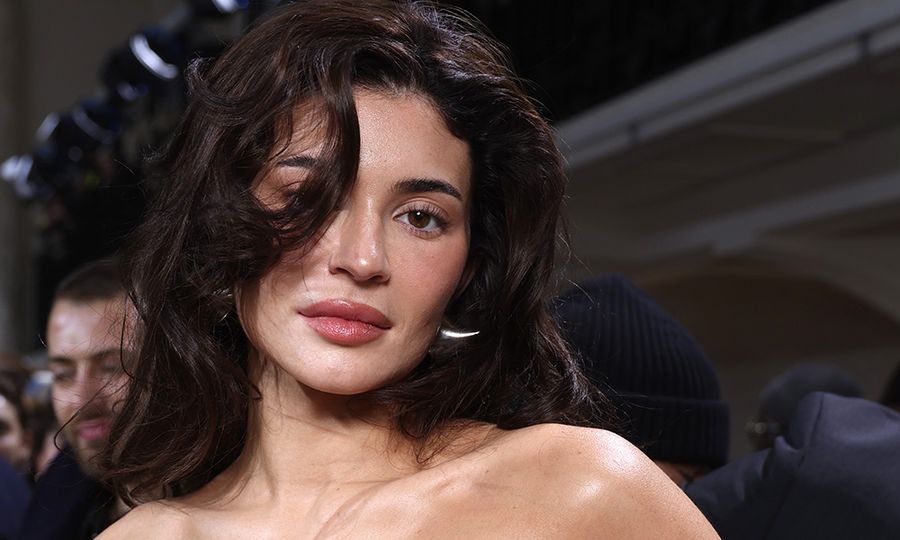 PARIS, FRANCE - JANUARY 24: (EDITORIAL USE ONLY - For Non-Editorial use please seek approval from Fashion House) Kylie Jenner attends the Jean Paul Gaultier Haute Couture Spring/Summer 2024 show as part of Paris Fashion Week on January 24, 2024 in Paris, France.