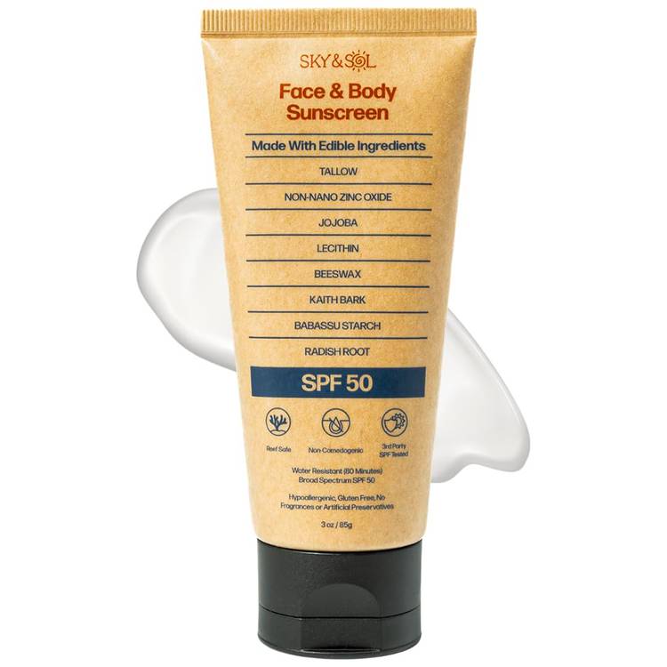 Sky & Sol Face & Body Sunscreen SPF 50
