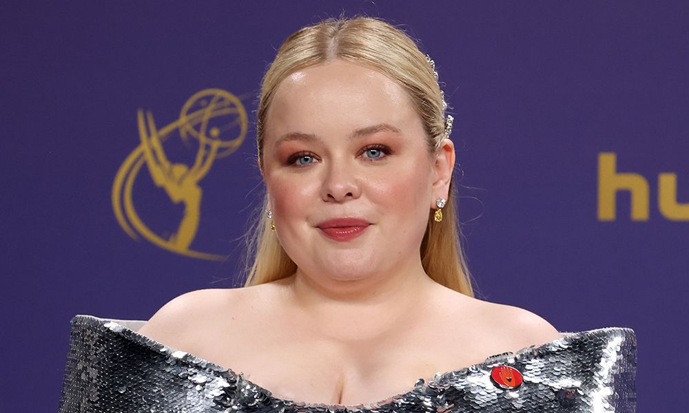 nicola coughlan on the 2024 emmys red carpet