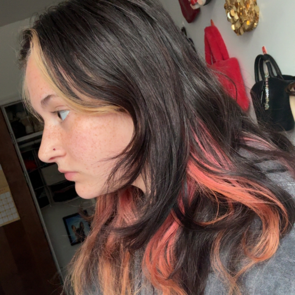 Before (Air dried hair)