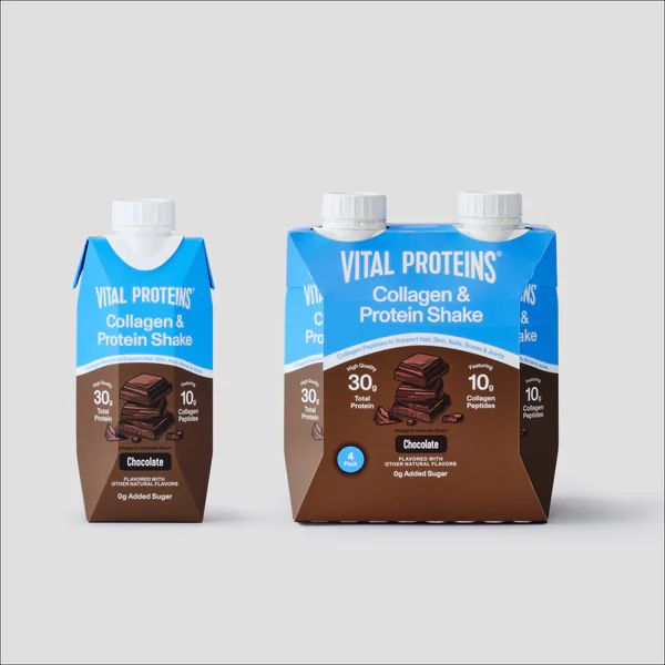 Vital Proteins Collagen &amp; Protein Shake (4 pack $9/18 pack $36)