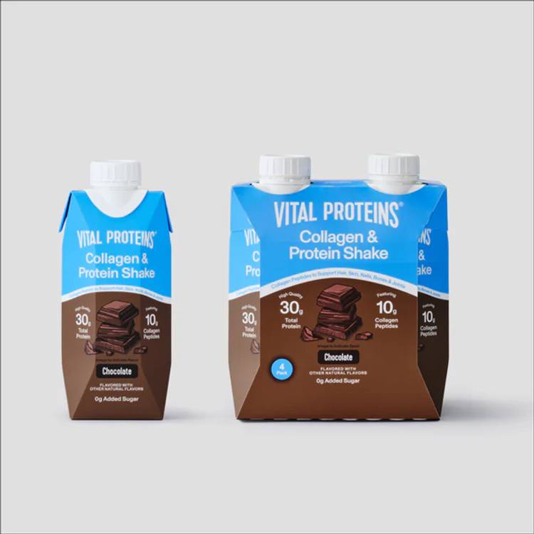 Vital Proteins Collagen & Protein Shake (4 pack $9/18 pack $36)