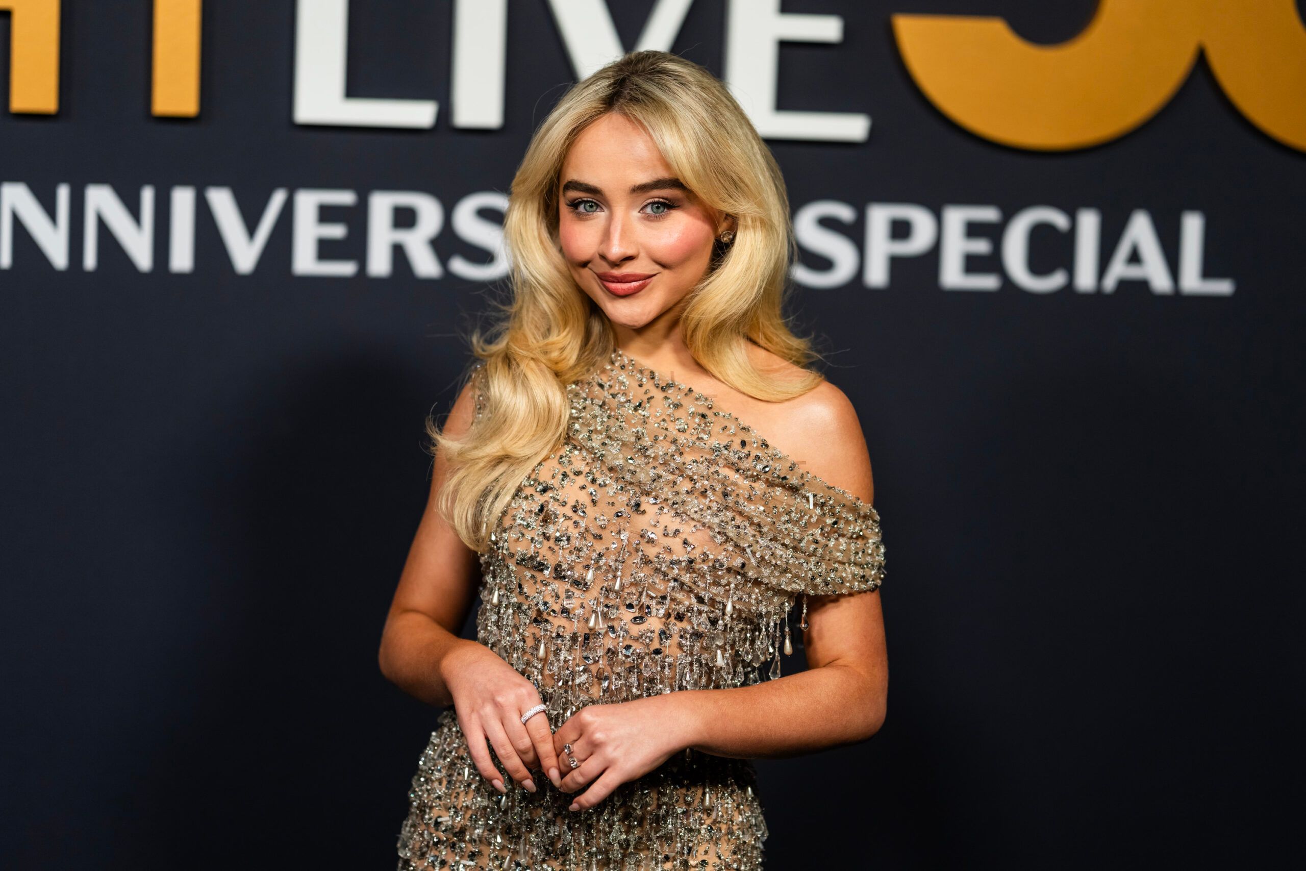 Sabrina Carpenter attends the SNL50: The Anniversary Special at 30 Rockefeller Center