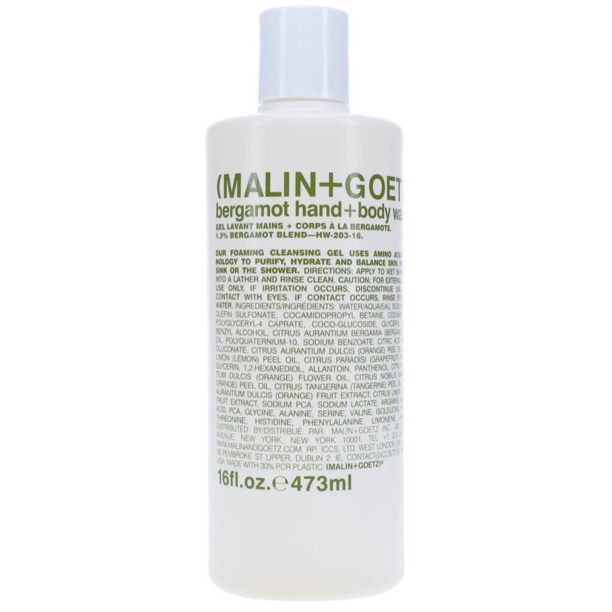 Malin + Goetz Bergamot Hand and Body Wash