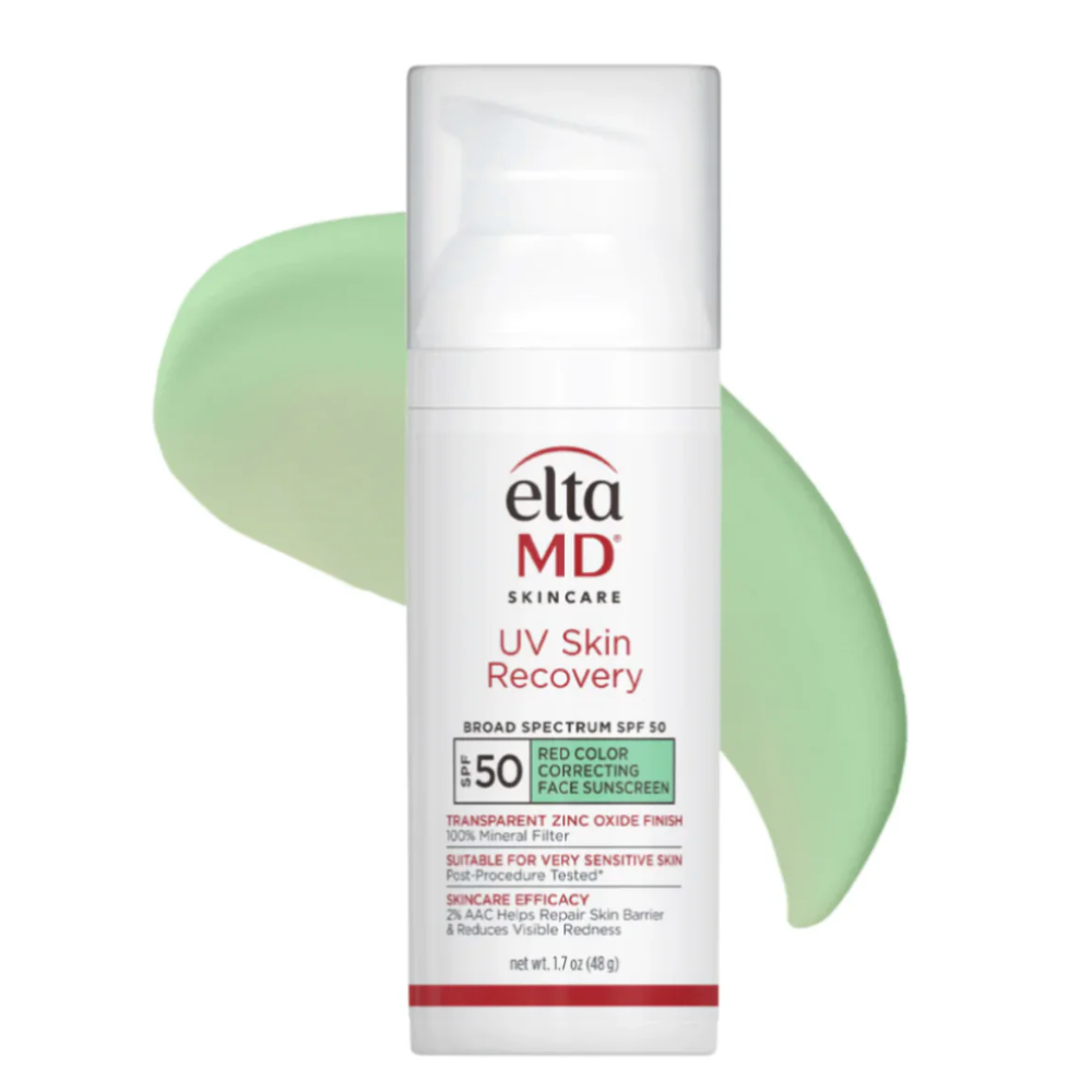 EltaMD UV Skin Recovery Red Color Correcting Green Tint Broad Spectrum SPF 50 ($52)