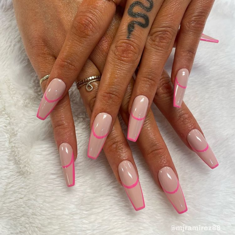 Pink Invisible French