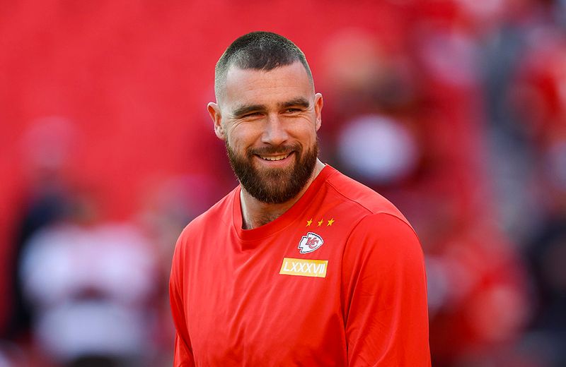 Travis Kelce Box Dyes His Hair With This Celeb-Founded Brand