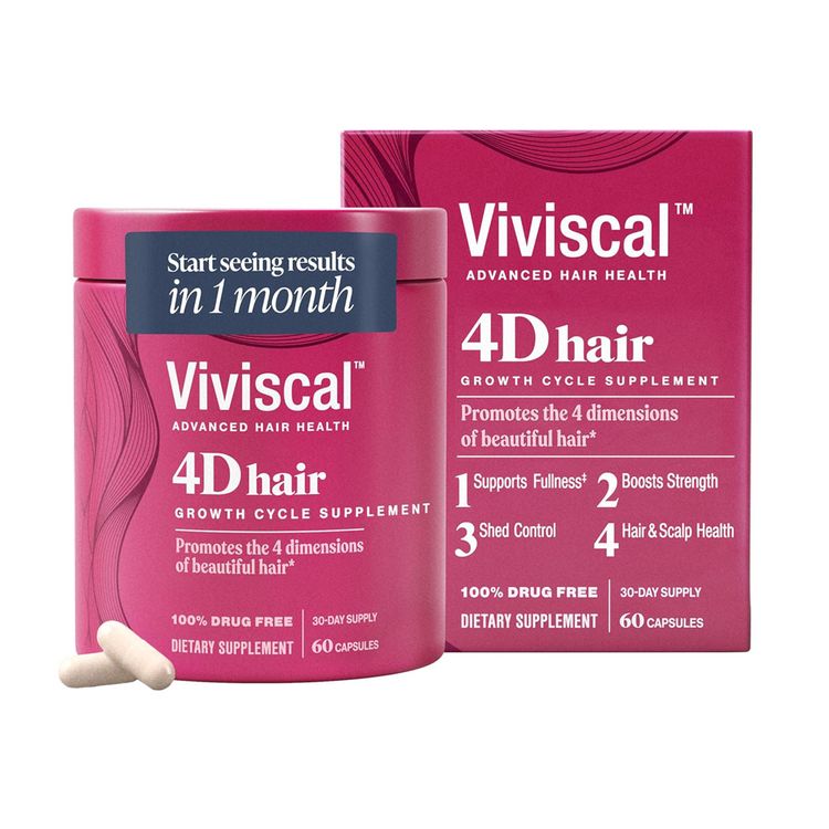 Viviscal 4D Hair Growth Cycle Supplements ($65)
