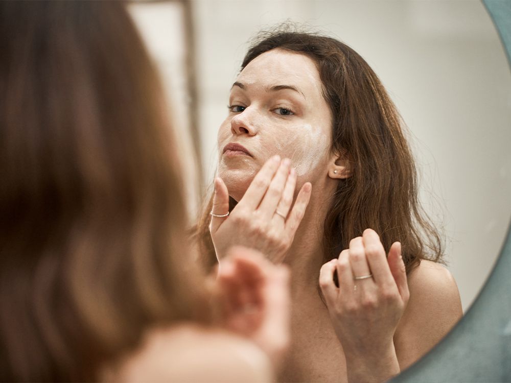 Using too many skin-care products with vitamin C