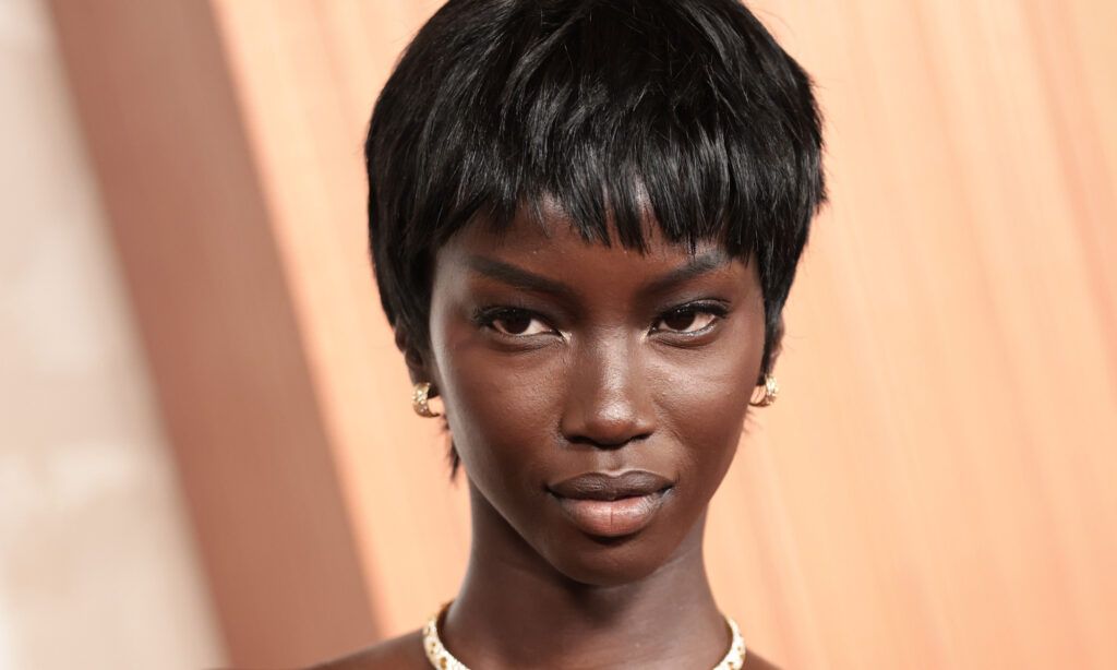 Anok Yai attends the 97th Annual Oscars at Dolby Theatre on March 02, 2025 in Hollywood, California.