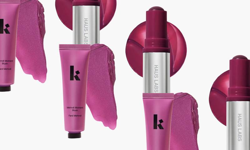 purple blushes