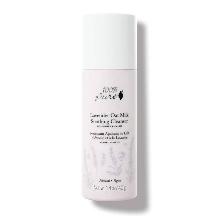 100% Pure Lavender Oat Milk Soothing Cleanser