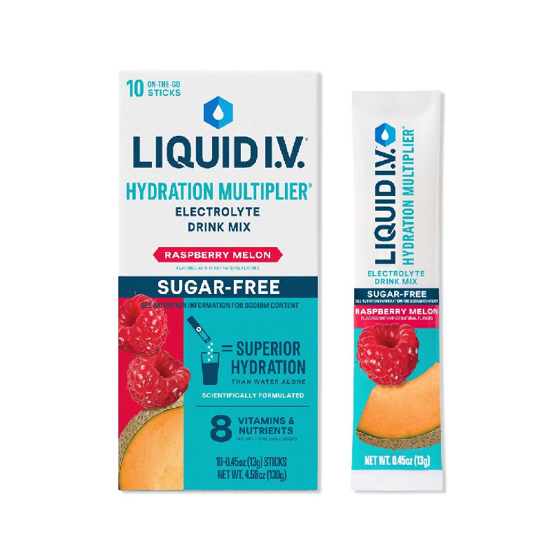 Liquid IV Raspberry Melon