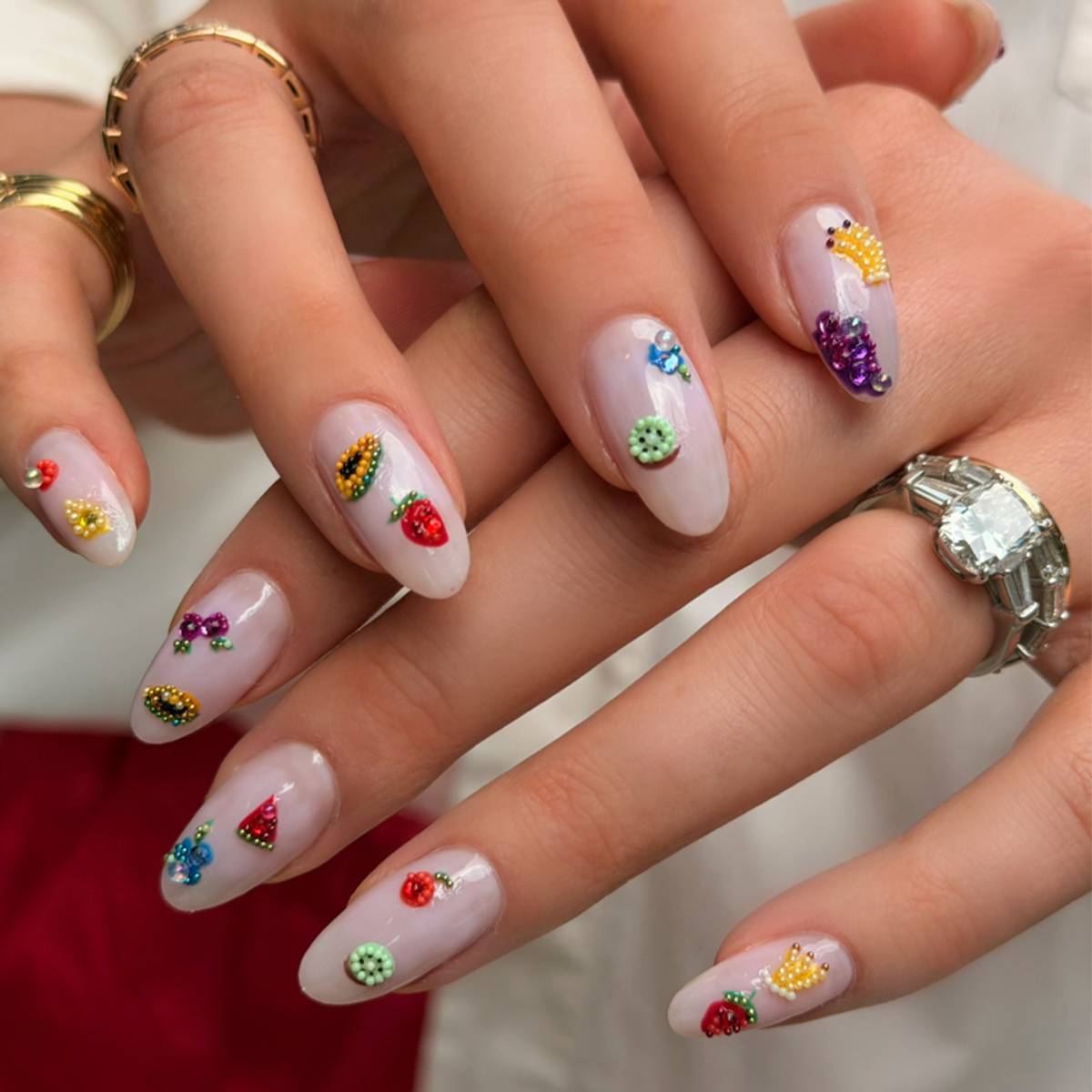 Bejeweled Nails Are Proof Your Manicure Can Be Jewelry Too