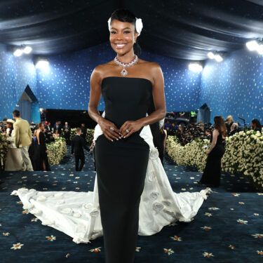 Gabrielle Union-Wade attends the 2025 Met Gala Celebrating "Superfine: Tailoring Black Style" at Metropolitan Museum of Art on May 05, 2025 in New York City.