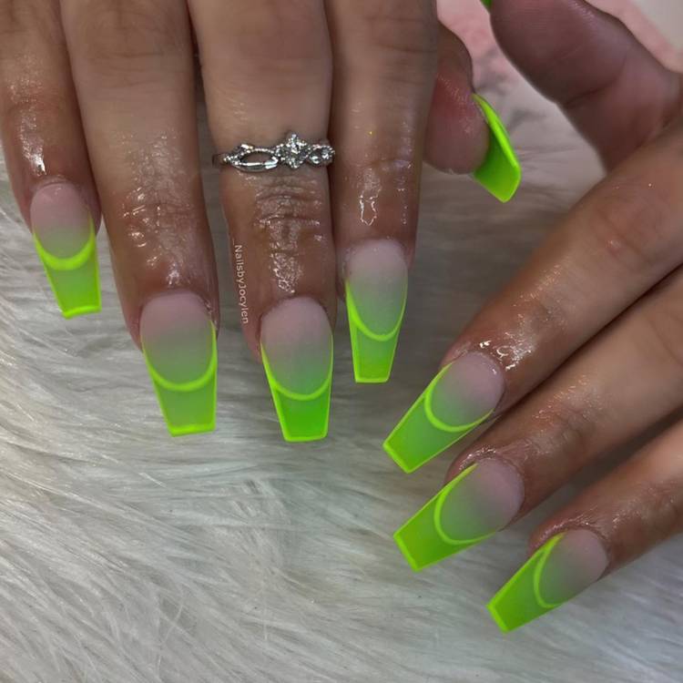 Neon Negative Space
