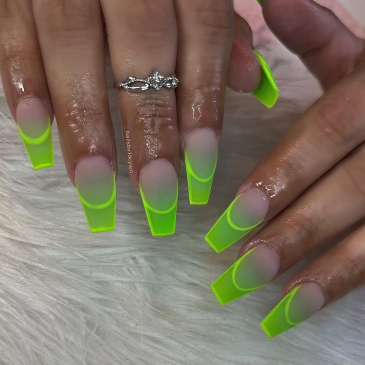 Neon Negative Space