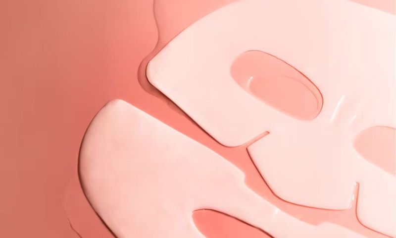 peach and lily collagen mask