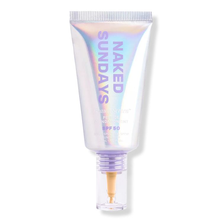 Naked Sundays BeautyScreen SPF50 Peptide Foundation Tint ($38)