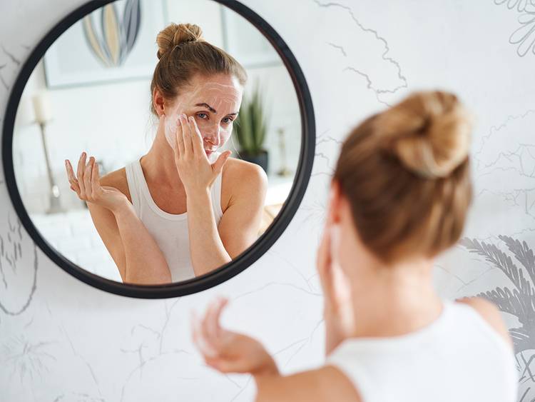 Add an exfoliating cleanser to your routine