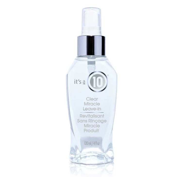 It's a 10 Haircare Clear Miracle Leave-in ($27)