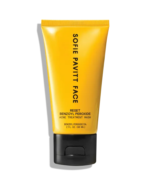 Sofie Pavitt Face Reset Benzoyl Peroxide Acne Treatment Mask
