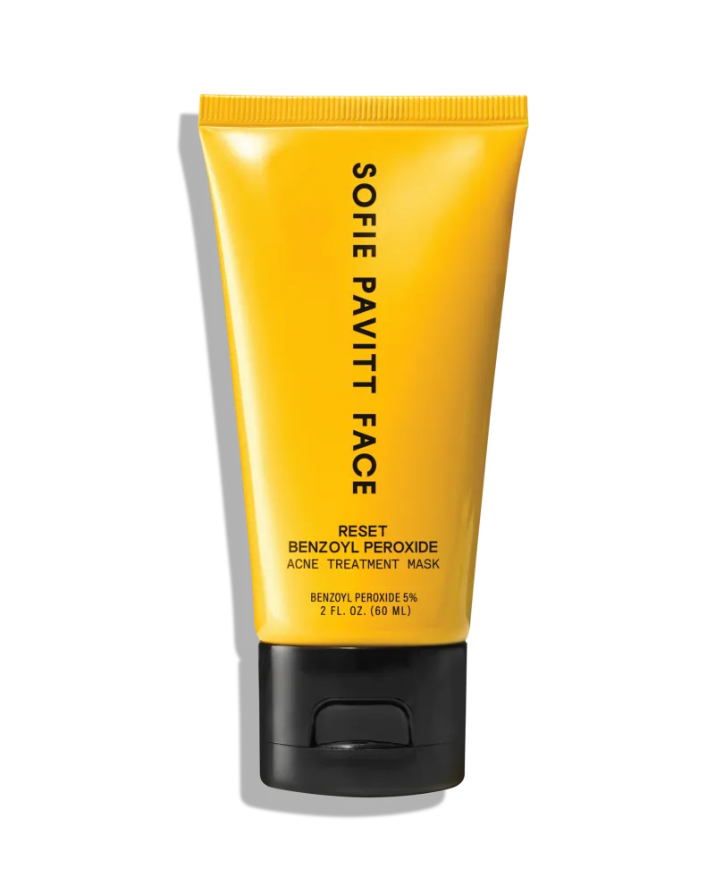 Sofie Pavitt Face Reset Benzoyl Peroxide Acne Treatment Mask