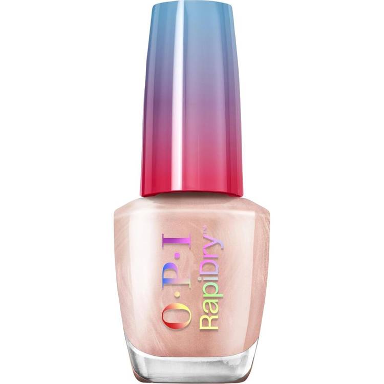 OPI RapiDry Quick-Dry Lacquer in All Touchy Feely ($10)