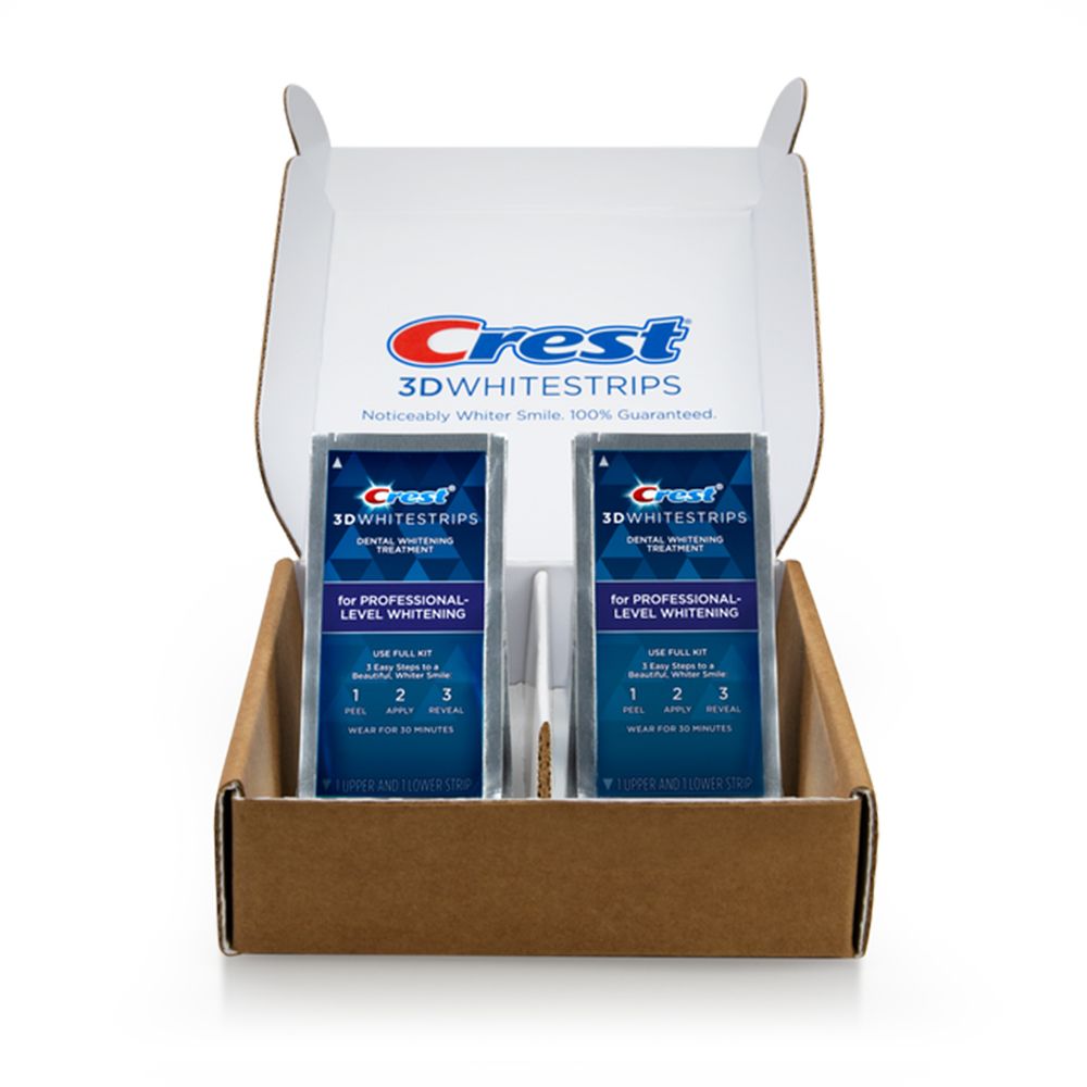 Crest whitening Strips