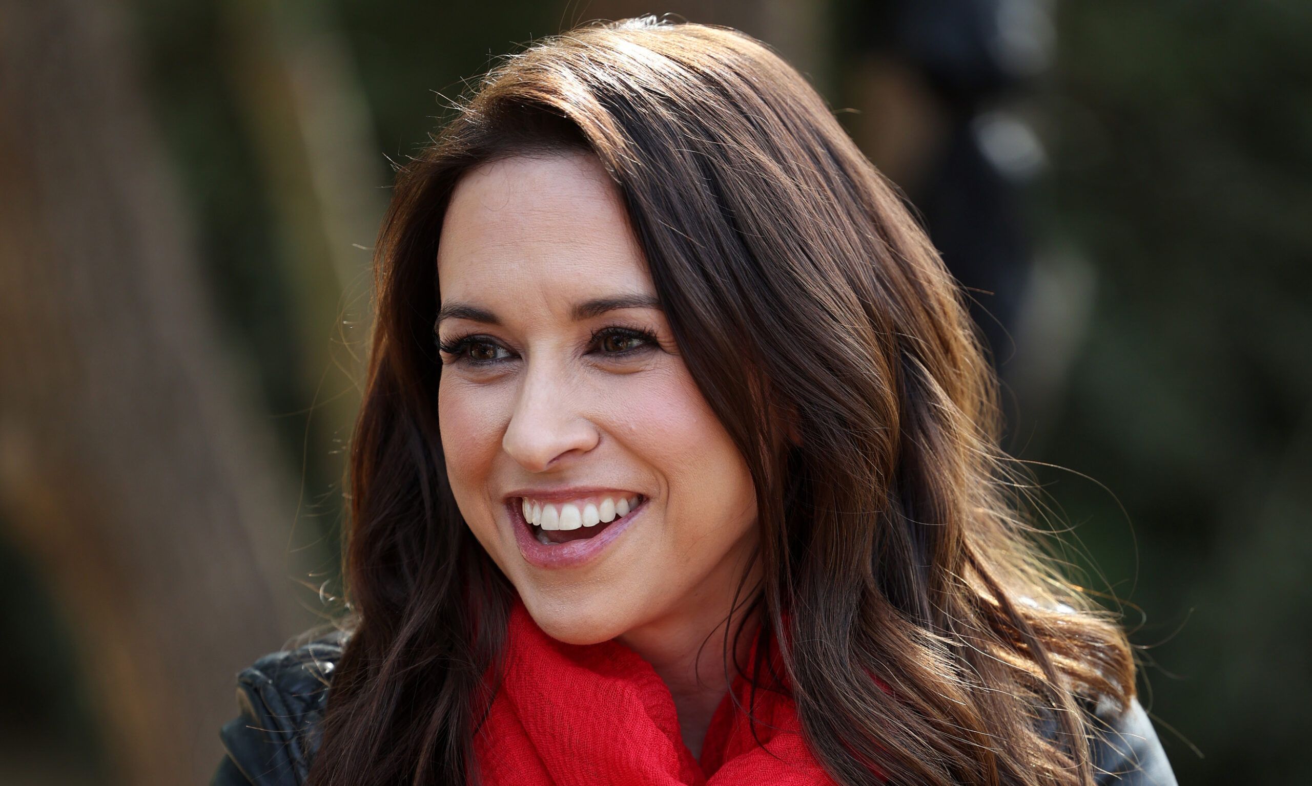 LOS ANGELES, CALIFORNIA - DECEMBER 19: Lacey Chabert stars in "It Was Always You" Digital Spot for philosophy Skincare on December 19, 2024 in Los Angeles, California.