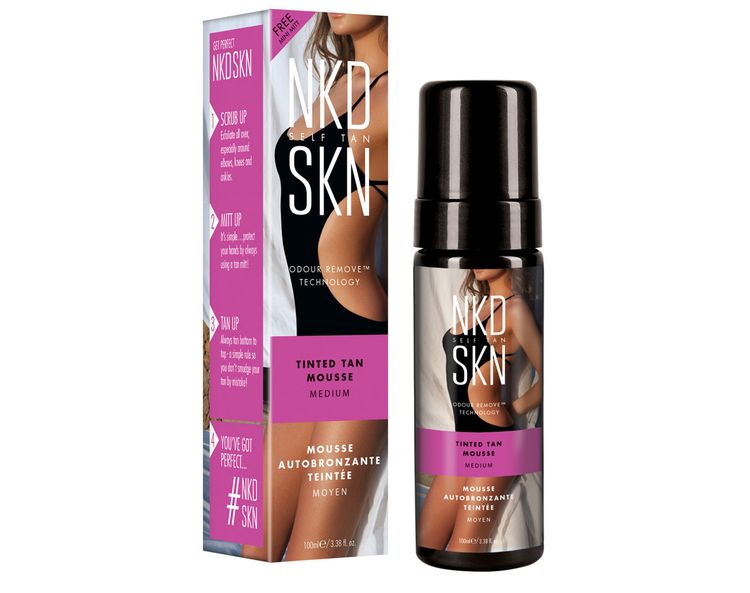 NKD SKN Tinted Tan Mousse