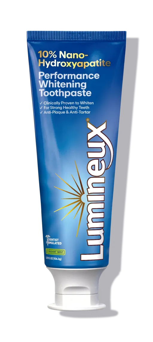 Lumineux Performance White Toothpaste with 10% Nano-Hydroxyapatite