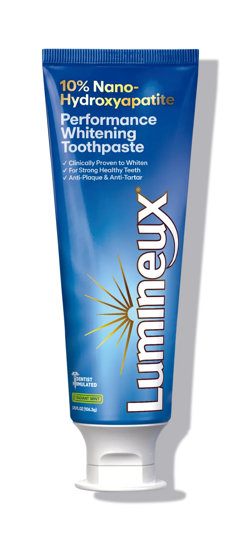 Lumineux Performance White Toothpaste with 10% Nano-Hydroxyapatite