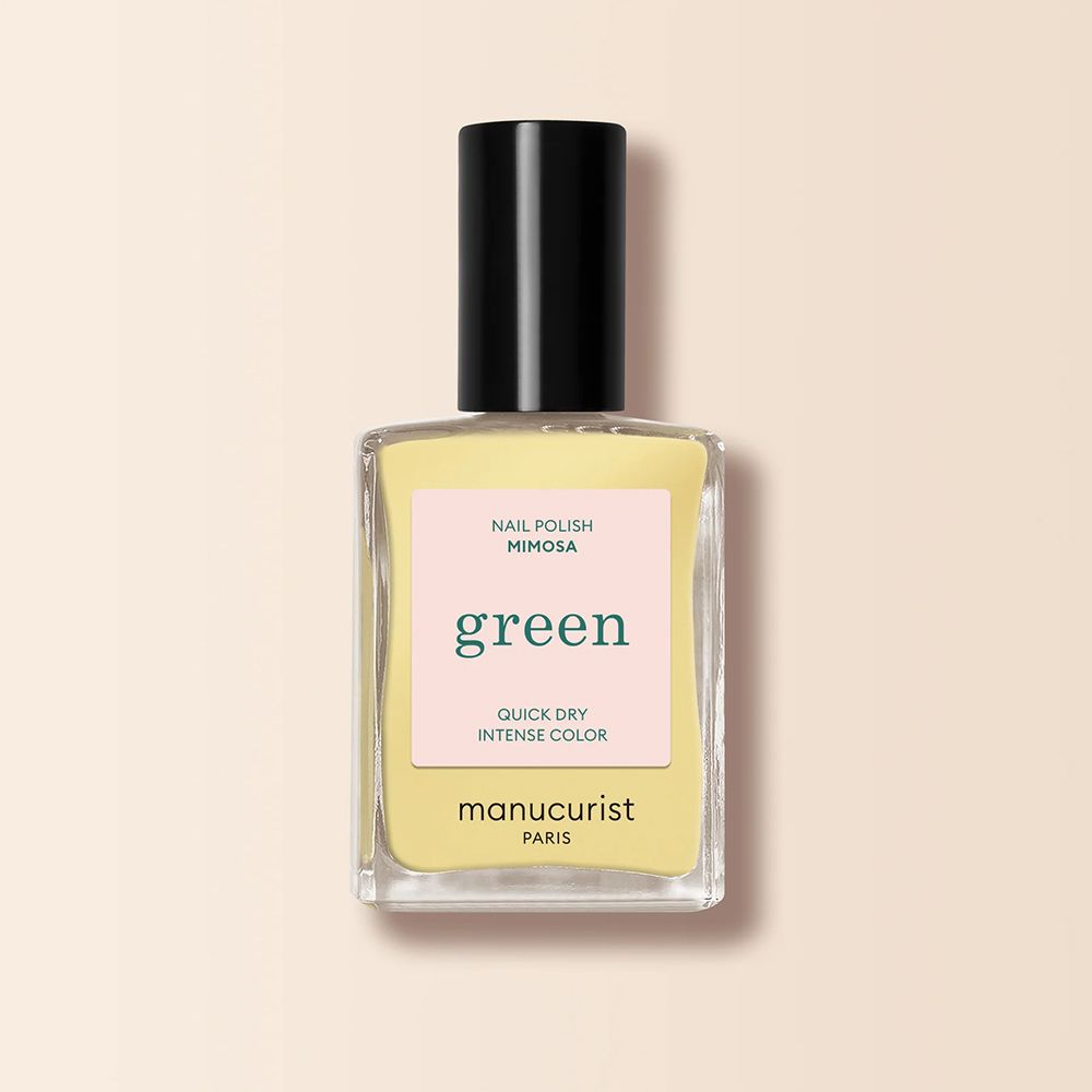 Manucurist Paris Green Natural Nail Polish in Mimosa ($14)