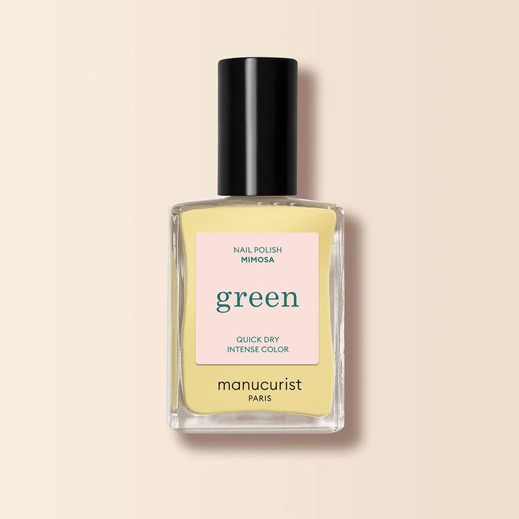 Manucurist Paris Green Natural Nail Polish in Mimosa ($14)