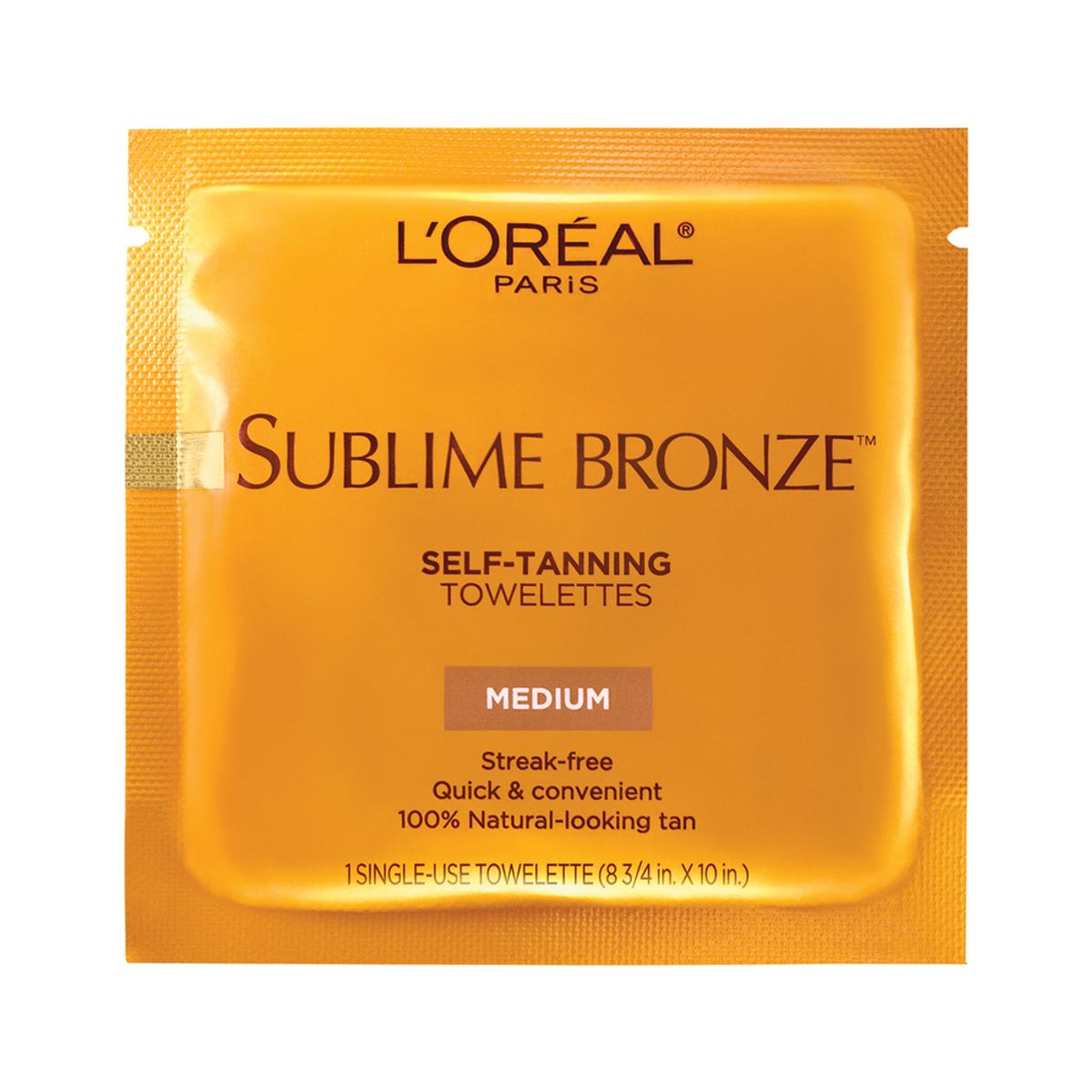 L’Oréal Paris Sublime Bronze Self-Tanning Towelettes