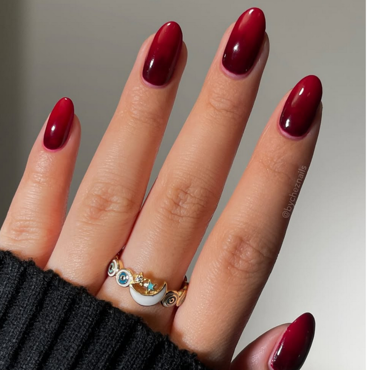 Ruby-Red Ombré