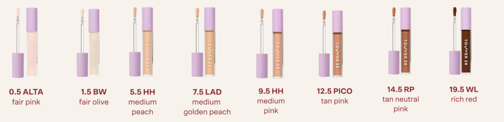 tower 28 concealer new shades