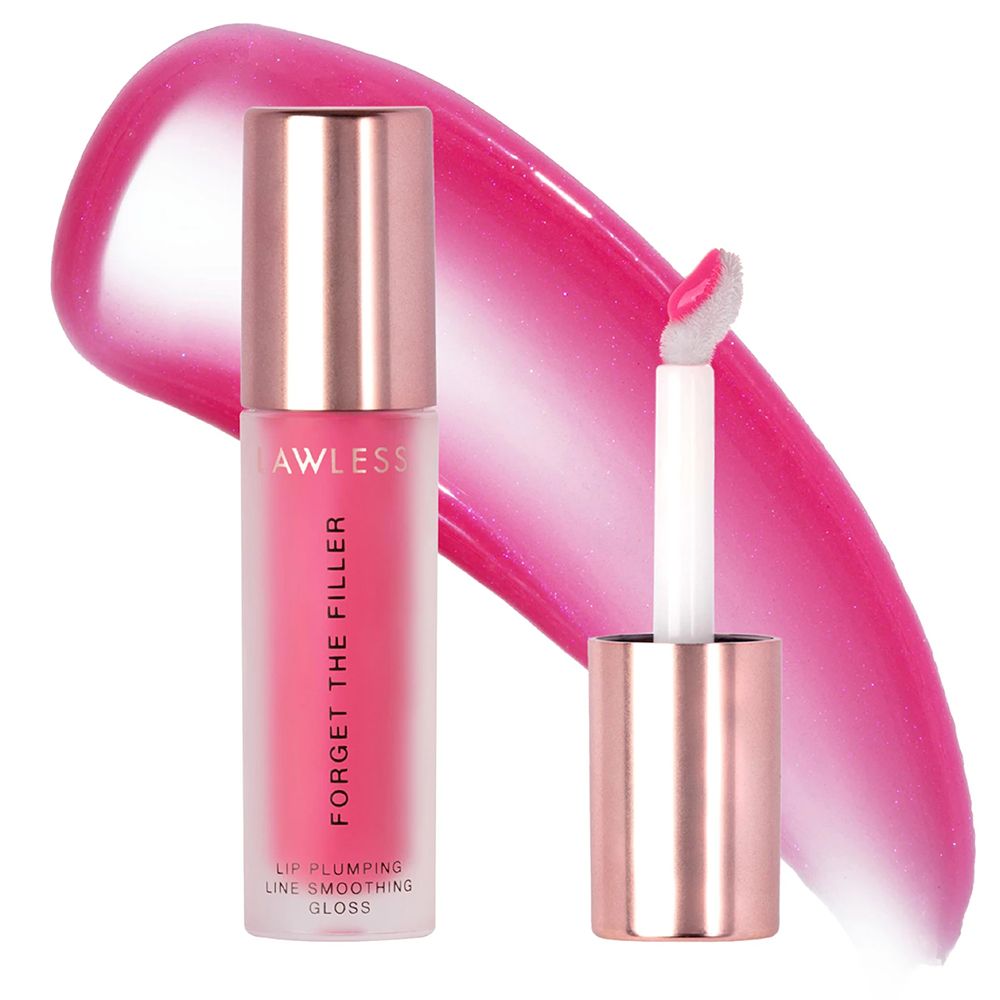 Lawless Forget The Filler Lip-Plumping Line-Smoothing Gloss ($26)