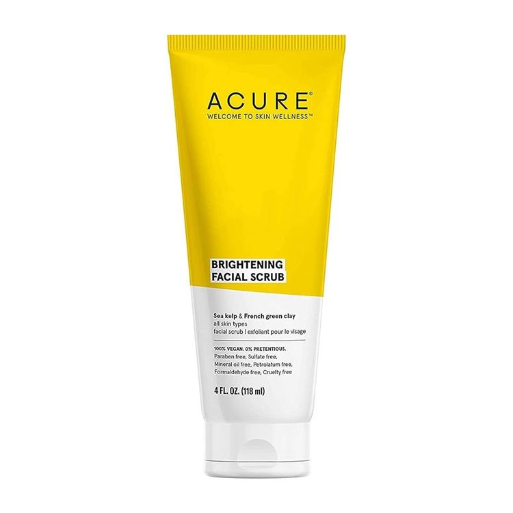 Acure Brightening Facial Scrub (originally $10, now $6)